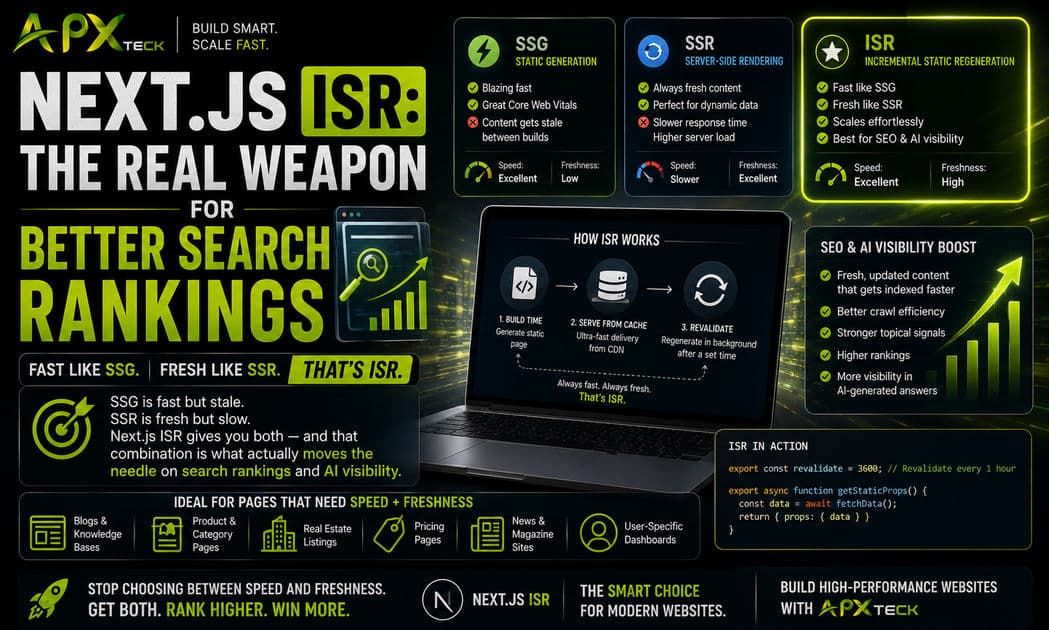 Next.js ISR: The Real Weapon for Better Search Rankings article preview