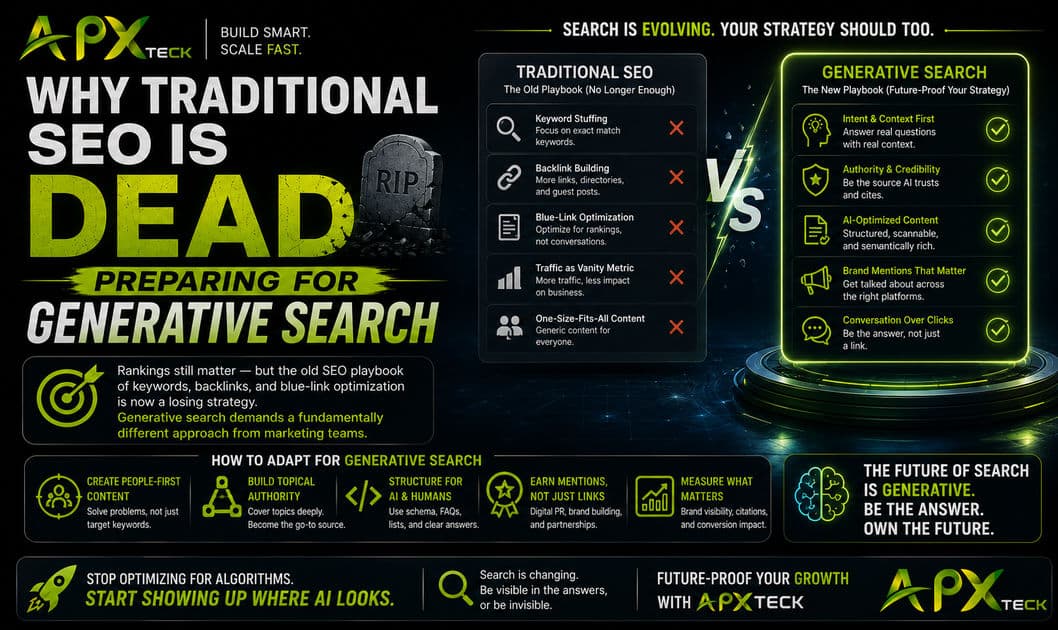 Why Traditional SEO Is Dead: Preparing for Generative Search article preview
