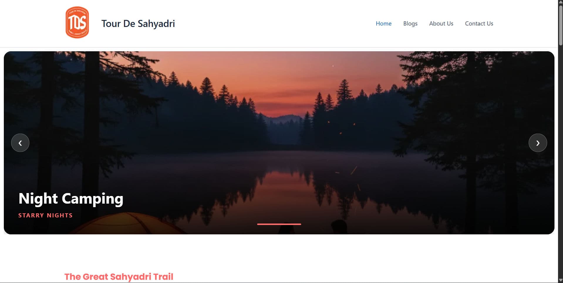 Tour De Sahyadri project cover image