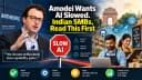 Amodei Wants to Slow AI. Indian SMBs, Read This First | APXTECK