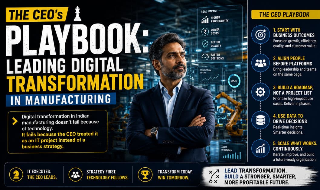 The CEO's Playbook: Leading Digital Transformation in Manufacturing article hero image