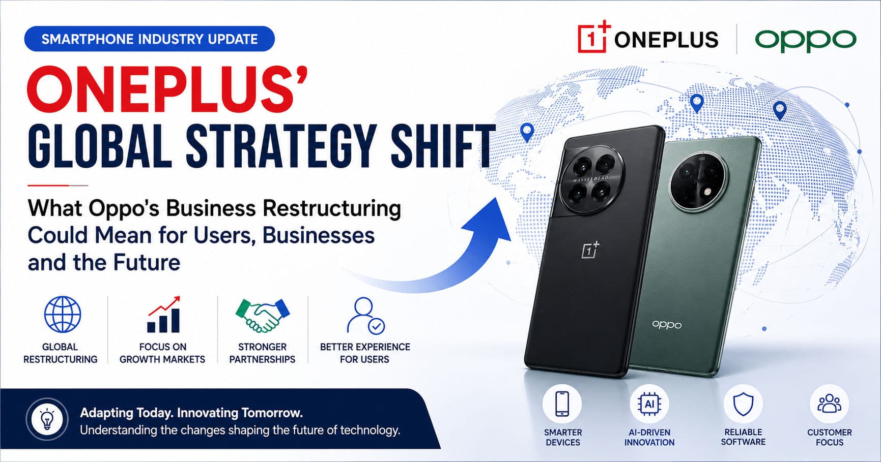OnePlus' Global Strategy Shift: What Oppo's Business Restructuring Could Mean for Smartphone Users article hero image
