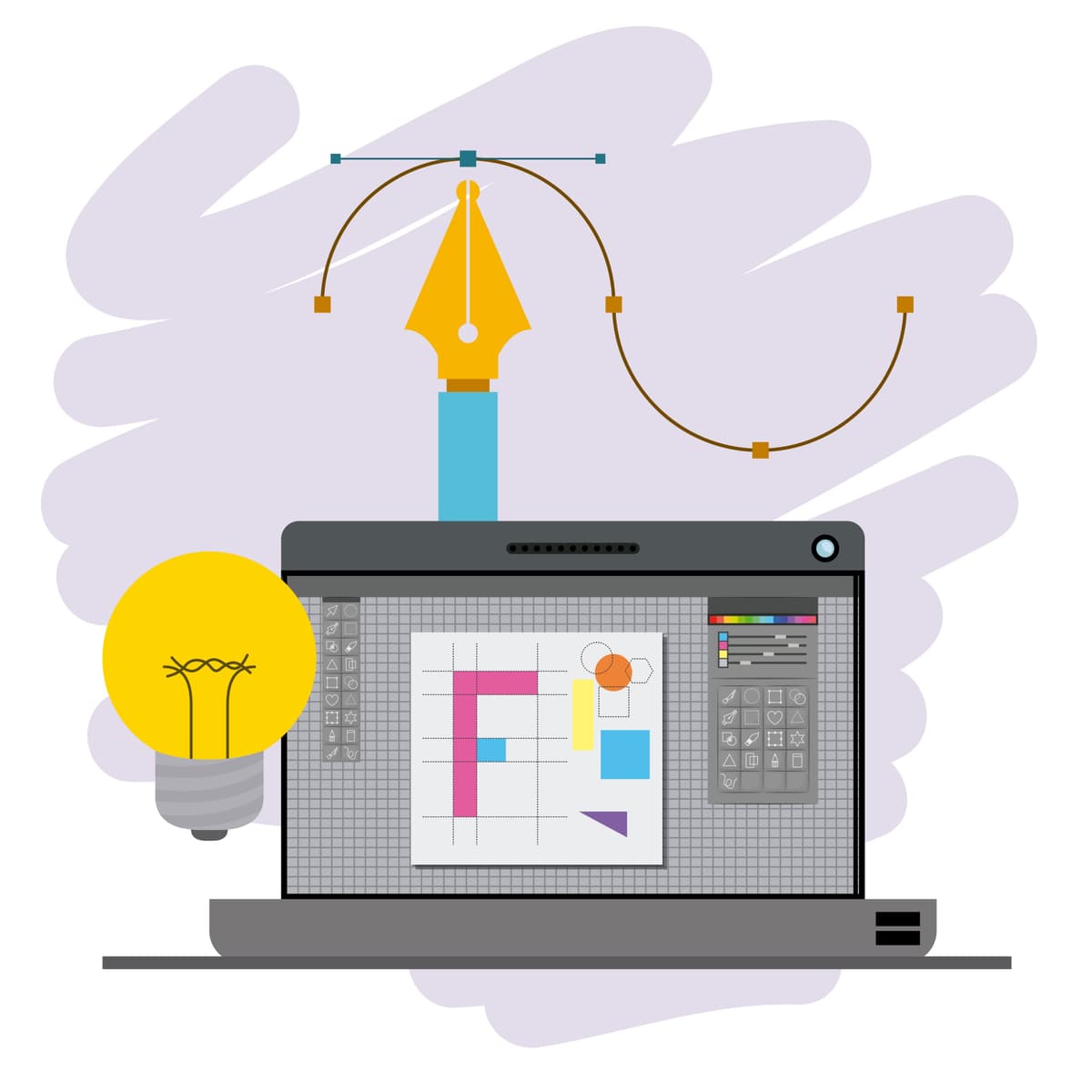 Graphic Design service preview visual